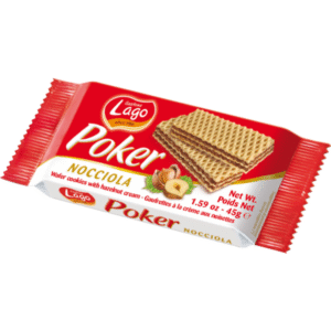 BISCUIT NOCCIOLA POKER 45G