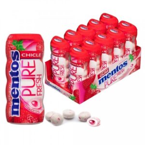 CHEWING-GUM FRAISE FULL FRESH MENTOS 31,5G