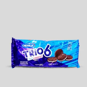 COOKIES TRIO6 CHOCOLA VANILLE CREMICA 42G