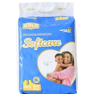 COUCHE SOFTCARE GOLD 3 MIDI 5-9 KG