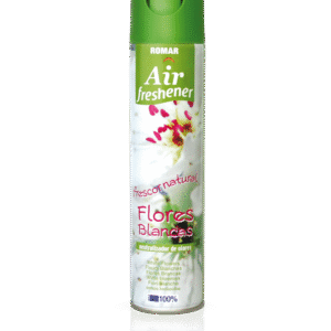 DESODORISANT FLORES BLANCAS AIR FRESHENER ROMAR 300ML