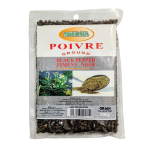 EPICE POIVRE NOIR GRAIN SACHET MOURAFA 200G