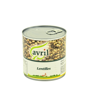 LENTILLES PREPAREES AVRIL 400G