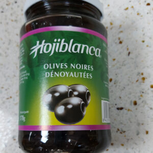 OLIVE NOIR DENOYAUTEE HOJIBLANCA 350G