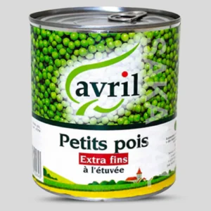PETITS POIS AVRIL 800G