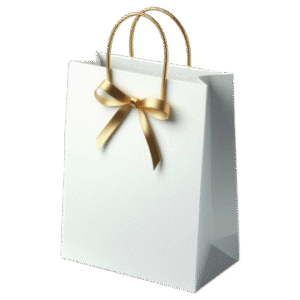 SAC EMBALLAGE CADEAUX BLANC GM
