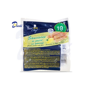 SAUCISSE POULET AU FROMAGE RESTOR CHEF 340G