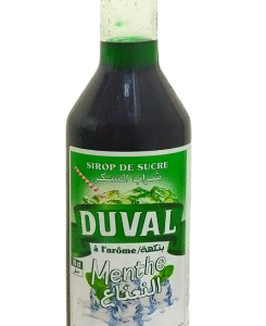 SIROP DE SUCRE  MENTHE DUVAL 750ML