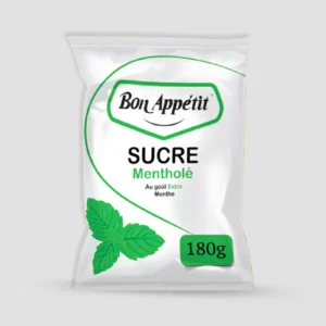SUCRE CRISTAL MENTHE BON APPETIT 180G
